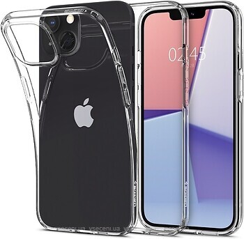 Фото Spigen Case Liquid Crystal for Apple iPhone 13 Crystal Clear (ACS03515)