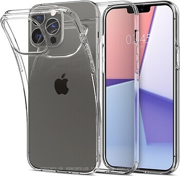 Фото Spigen Case Liquid Crystal for Apple iPhone 13 Pro Crystal Clear (ACS03254)