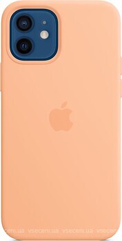 Фото Apple iPhone 12/12 Pro Silicone Case with MagSafe Cantaloupe (MK023)
