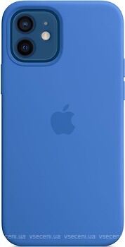 Фото Apple iPhone 12/12 Pro Silicone Case with MagSafe Capri Blue (MJYY3)