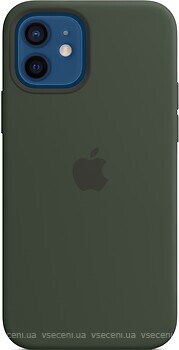 Фото Apple iPhone 12/12 Pro Silicone Case with MagSafe and Splash Screen Cyprus Green