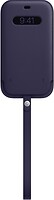 Фото Apple iPhone 12 Pro Max Leather Sleeve with MagSafe Deep Violet (MK0D3)