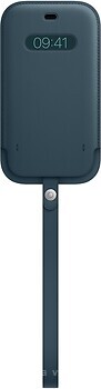 Фото Apple iPhone 12/12 Pro Leather Sleeve with MagSafe Baltic Blue (MHYD3)