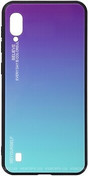 Фото BeCover Gradient Glass Samsung Galaxy M10 SM-M105 Purple-Blue (703871)