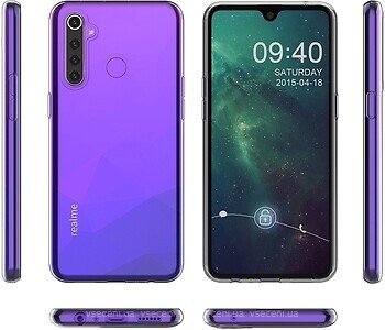 Фото BeCover Realme 5 Pro Transparancy (704821)