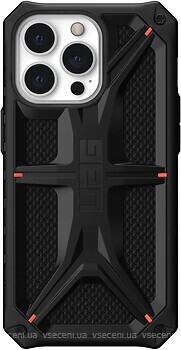 Фото UAG Monarch Apple iPhone 13 Pro Kevlar Black (113151113940)