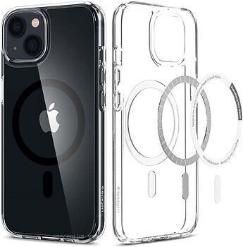 Фото Spigen Case Ultra Hybrid MagSafe for Apple iPhone 13 Black (ACS03529)