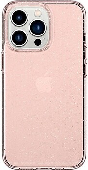 Фото Spigen Case Liquid Crystal Glitter for Apple iPhone 13 Pro Rose Quartz (ACS03256)