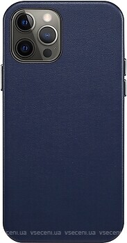 Фото ColorWay Origin Leather Case Apple iPhone 12 Pro Max Blue (CW-COLAI12PM-BU)