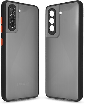 Фото MakeFuture Frame Case Samsung Galaxy S21+ SM-G996 Black (MCMF-SS21PBK)