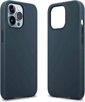 Фото MakeFuture Premium Silicone Case Apple iPhone 13 Pro Max Abyss Blue (MCLP-AI13PMAB)