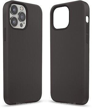 Фото MakeFuture Premium Silicone Case Apple iPhone 13 Pro Max Black (MCLP-AI13PMBK)