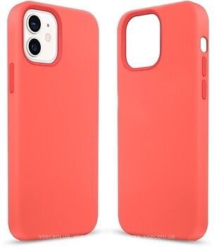 Фото MakeFuture Premium Silicone Case Apple iPhone 12/12 Pro Pink Cytrus (MCLP-AI12/12PPC)