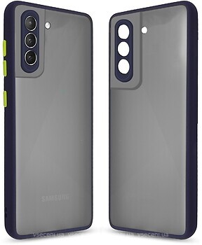 Фото MakeFuture Frame Case Samsung Galaxy S21+ SM-G996 Blue (MCMF-SS21PBL)