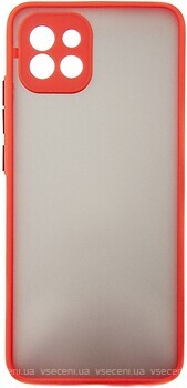 Фото Dengos Matt for Samsung Galaxy A03 SM-A035F Red (DG-TPU-MATT-95)