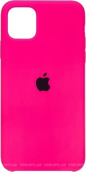 Фото ArmorStandart Silicone Case for Apple iPhone 11 Pro Max Electric Pink (ARM56936)