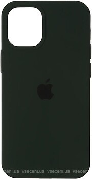 Фото ArmorStandart Silicone Case for Apple iPhone 12 Pro Max Cyprus Green (ARM57610)