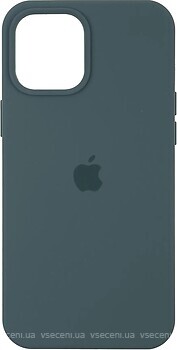 Фото ArmorStandart Silicone Case for Apple iPhone 12 Pro Max Pine Green (ARM57281)