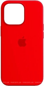 Фото ArmorStandart Silicone Case for Apple iPhone 13 Pro Max Red (ARM59989)