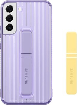 Фото Samsung Protective Standing Cover for Galaxy S22 Plus SM-S906 Lavender (EF-RS906CVEGRU)