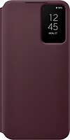 Фото Samsung Smart Clear View Cover for Galaxy S22 Plus SM-S906 Burgundy (EF-ZS906CEEGRU)