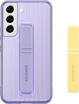 Фото Samsung Protective Standing Cover for Galaxy S22 SM-S901 Lavender (EF-RS901CVEGRU)