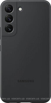 Фото Samsung Silicone Cover for Galaxy S22 SM-S901 Black (EF-PS901TBEGRU)