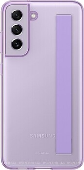 Фото Samsung Clear Strap Cover for Galaxy S21 FE SM-G990B Lavender (EF-XG990CVEGRU)