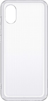 Фото Samsung Soft Clear Cover for Galaxy A03 Core SM-A032F Transparent (EF-QA032TTEGRU)