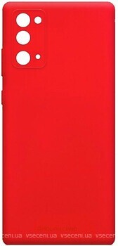 Фото Molan Cano TPU Smooth Case Samsung Galaxy Note 20 красный