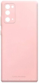 Фото Molan Cano TPU Smooth Case Samsung Galaxy Note 20 розовый