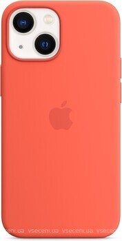 Фото Apple iPhone 13 Mini Silicone Case with MagSafe Nectarine (MN603)