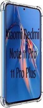 Фото BeCover Anti-Shock Xiaomi Redmi Note 11 Pro/11 Pro Plus Clear (707508)