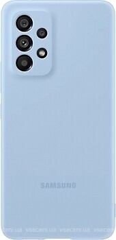 Фото Samsung Silicone Cover for Galaxy A73 SM-A736 Artic Blue (EF-PA736TLEGRU)