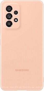 Фото Samsung Silicone Cover for Galaxy A53 SM-A536 Peach (EF-PA536TPEGRU)