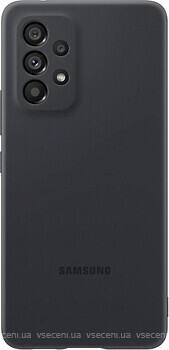 Фото Samsung Silicone Cover for Galaxy A73 SM-A736 Black (EF-PA736TBEGRU)