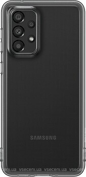 Фото Samsung Soft Clear Cover for Galaxy A33 SM-A336 Black (EF-QA336TBEGRU)