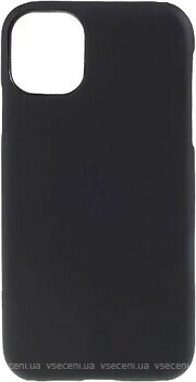 Фото Drobak Liquid Silicon Case Apple iPhone 12 Mini Black (707004)