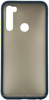 Фото Dengos Matt for Xiaomi Redmi Note 8 Blue (DG-TPU-MATT-19)