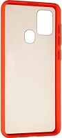 Фото Gelius Bumper Mat Case for Samsung Galaxy A21s SM-A217F Red