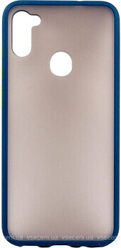 Фото Dengos Matt for Samsung Galaxy M11 SM-M115F Blue (DG-TPU-MATT-48)