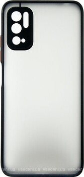 Фото Dengos Matt for Xiaomi Poco M3 Pro Black (DG-TPU-MATT-77)