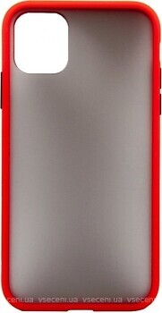 Фото Dengos Matt for Apple iPhone 11 Red (DG-TPU-MATT-26)