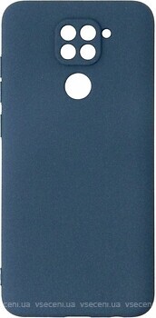 Фото Dengos Carbon for Xiaomi Redmi Note 9 Blue (DG-TPU-CRBN-90)