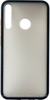 Фото Dengos Matt for Huawei P40 Lite E Black (DG-TPU-MATT-45)