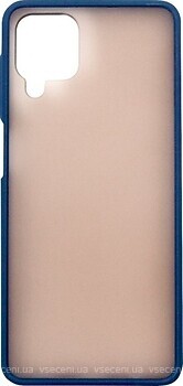 Фото Dengos Matt for Samsung Galaxy A12 SM-A125F Blue (DG-TPU-MATT-63)