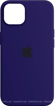 Фото ArmorStandart Silicone Case for Apple iPhone 14 Deep Navy (ARM62382)