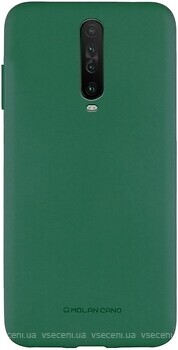 Фото Molan Cano TPU Smooth Case Xiaomi Redmi K30/Poco X2 зеленый