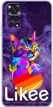 Фото Boxface Xiaomi Redmi Note 11/Note 11S Likee Cat