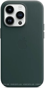 Фото Apple iPhone 14 Pro Leather Case with MagSafe Forest Green (MPPH3)
